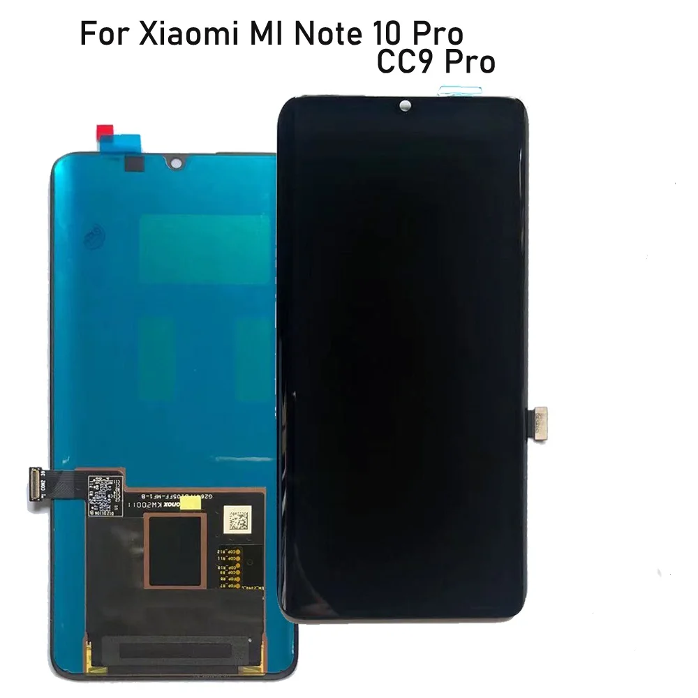 ЖК-дисплей Amoled с сенсорным экраном и дигитайзером в сборе для Xiaomi Mi CC9 Pro Note 10 |