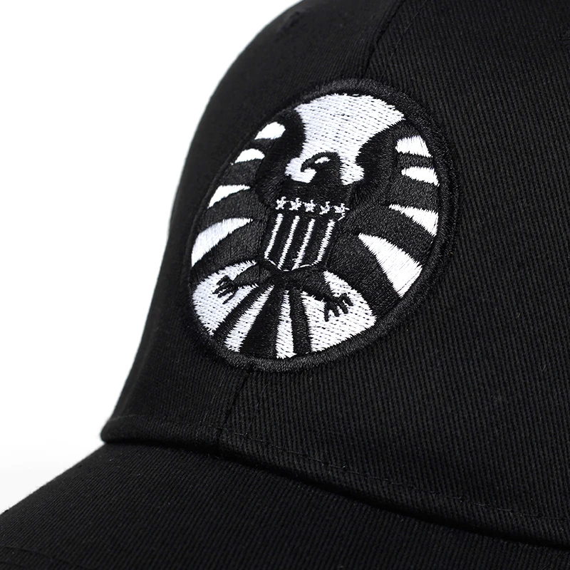Капитан Marvel Carol Danvers кепки унисекс Регулируемая Хип-хоп шляпа Snapback Агенты S. H. I. E. L. D. Защитные бейсболки bone