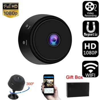 

Mini WiFi Camera 1080P HD Wireless IP Camera Small Micro Cam Motion Detection Night Vision Home Monitor Security Camcorders