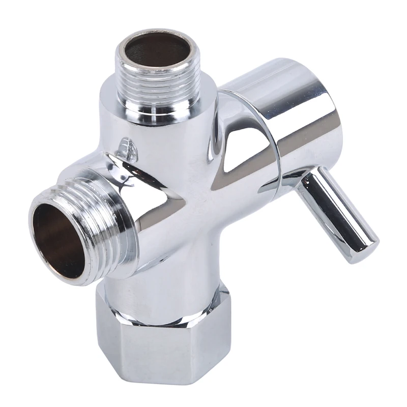 Function Switch Adapter Control Valve 3 Way Tee Connector Shower Head Diverter For Toilet Bidet Water Separator | Обустройство дома