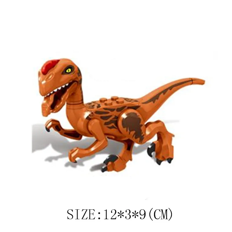 

Jurassic World Park Dinosaurs Tyrannosaurus Rex Indominus Rex Oviraptor Baryonyx Dino Figures Building Blocks Bricks Kids Toys