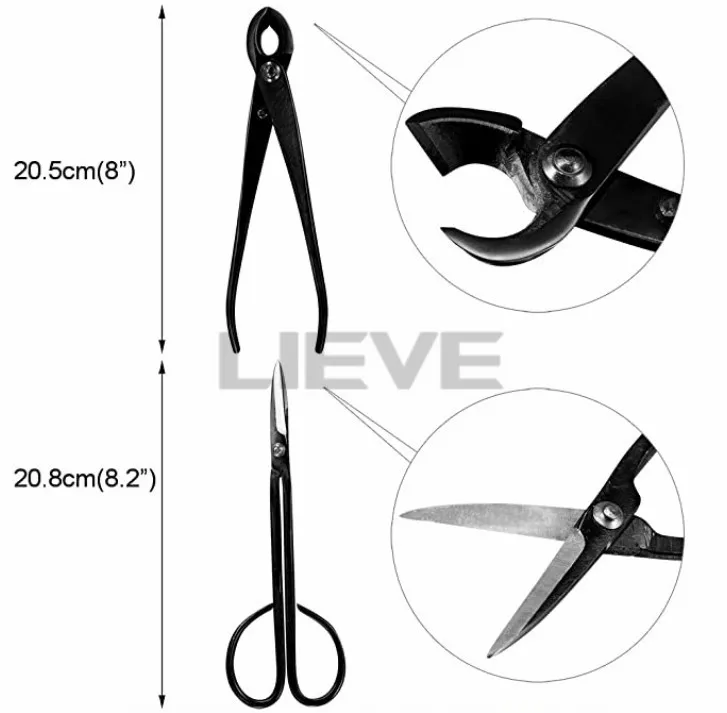 £19.99 Bonsai Pruning Tool Set Shear Garden Extensive Cutter Carbon Steel