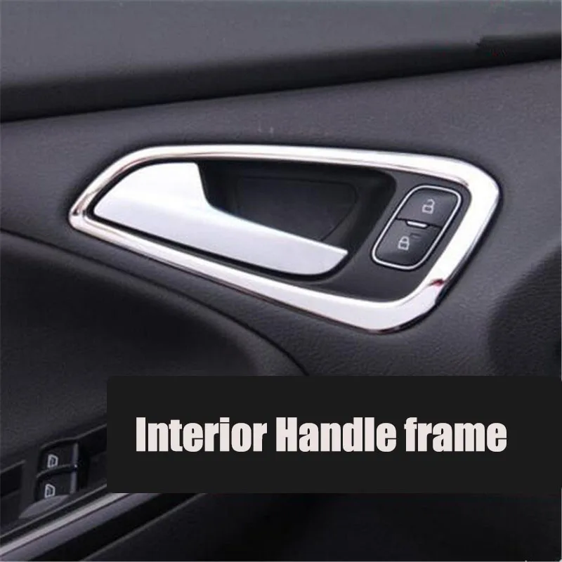 Us 8 49 15 Off Car Styling Accessories Interior Handle Bowl Trim Decorative Sticker Trim Case For Ford Focus 3 4 Mk3 Sedan Hatchback 2012 2020 In
