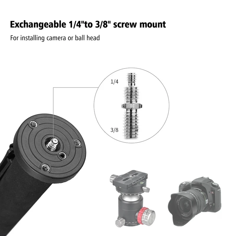 Kingjoy Mp408Fl фотографии Камера для монопода и штатива для цифровой зеркальной камеры Canon Nikon sony Dslr Камера s Алюминий сплав 4-секционный Профессиональный туда и обратно
