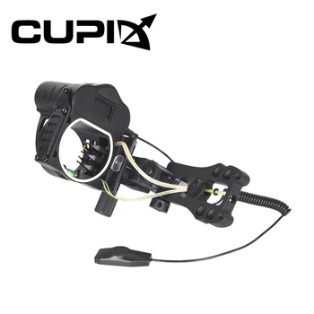 

Five-needle Rangefinder Aiming High-end with Ranging 5 Pin Fast Adjustment Sight for Sports Entertainment Archery Hunting