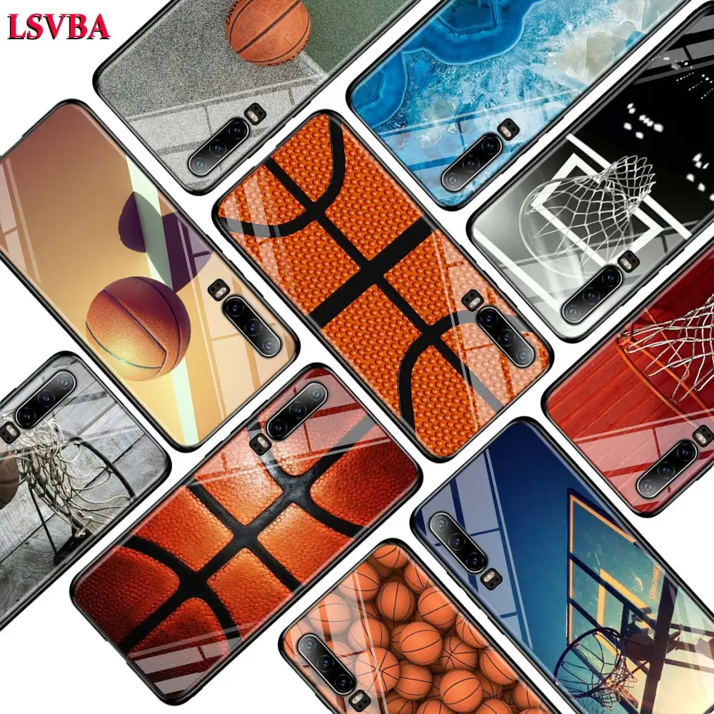

Cool basketball Fashion for Huawei P Smart Z Plus 2019 P30 P20 Pro P10 P9 P8 Lite Plus Super Bright Glossy Phone Case Cover