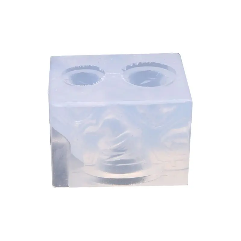 Transparent 2 DIY прозрачный силиконовый стерео Тыква мини ведьма шляпа Плесень Для ювелирных изделий инструменты смолы ремесло эпоксидные формы - Цвет: Transparent 2