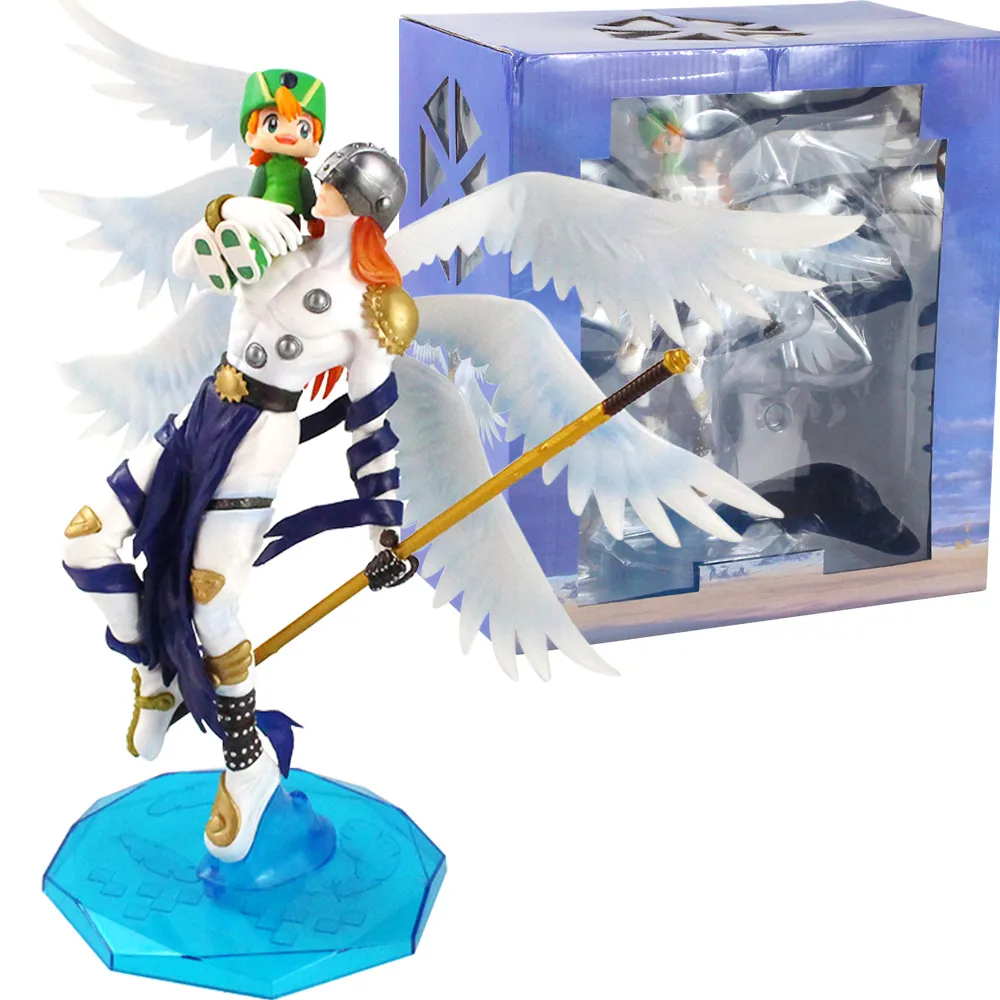 Megahouse-GEM Angewomon Digimon Aventura Modelo de Brinquedo, Anjo