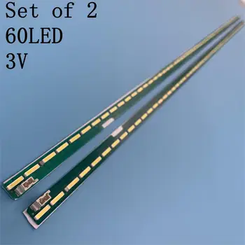 

New 1set=2 PCS 60LED LED strip for LG 55UF6450 55UH6150 55UF6430 6916L2318A 6916L2319A 6922L-0159A 55UH615V 55UF770V