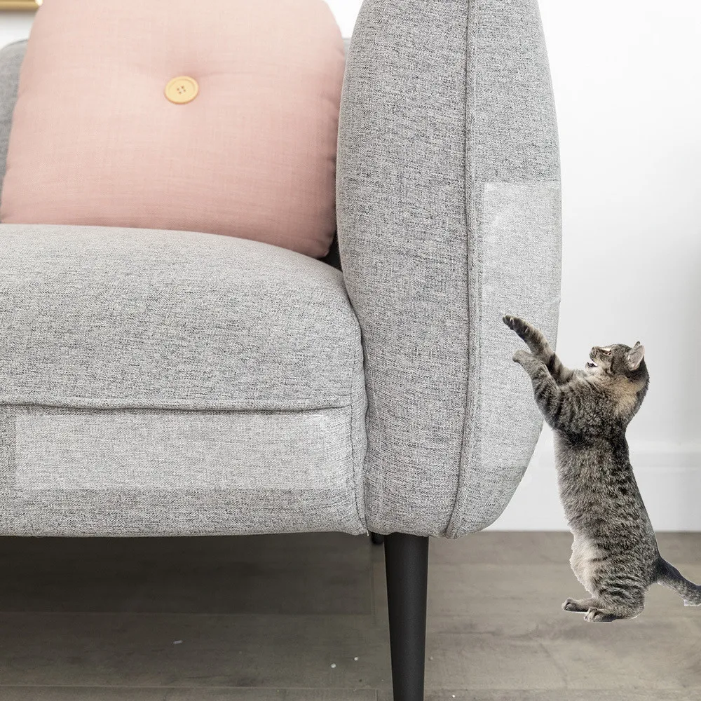 1Pc Pet Cat Scratch Guard Mat Cats Scratching Post Furniture Sofa Claw Protector Pads For Leather Chairs Protector Training Tap (7)