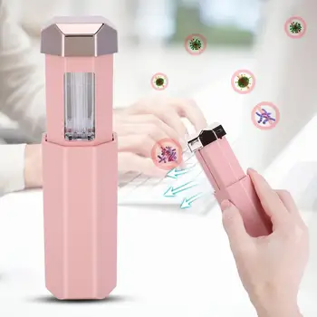 

Nails Sterilizer Portable Handheld Mini UV Ultraviolet Light USB Rechargeable Germicidal Lamp for Nail Art