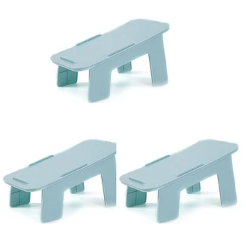 

3Pcs Footwear Support Shoe Organizer Foldable Shoe Stacker Space Save Display Rack Shoes Closet Stand Shoebox