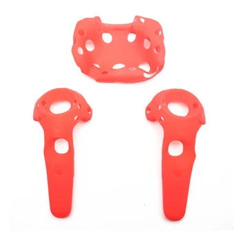 

Silicone Scratch Resistance Durable Solid Practical Easy Install Protective Cover Anti Slip Washable for HTC Headset VR