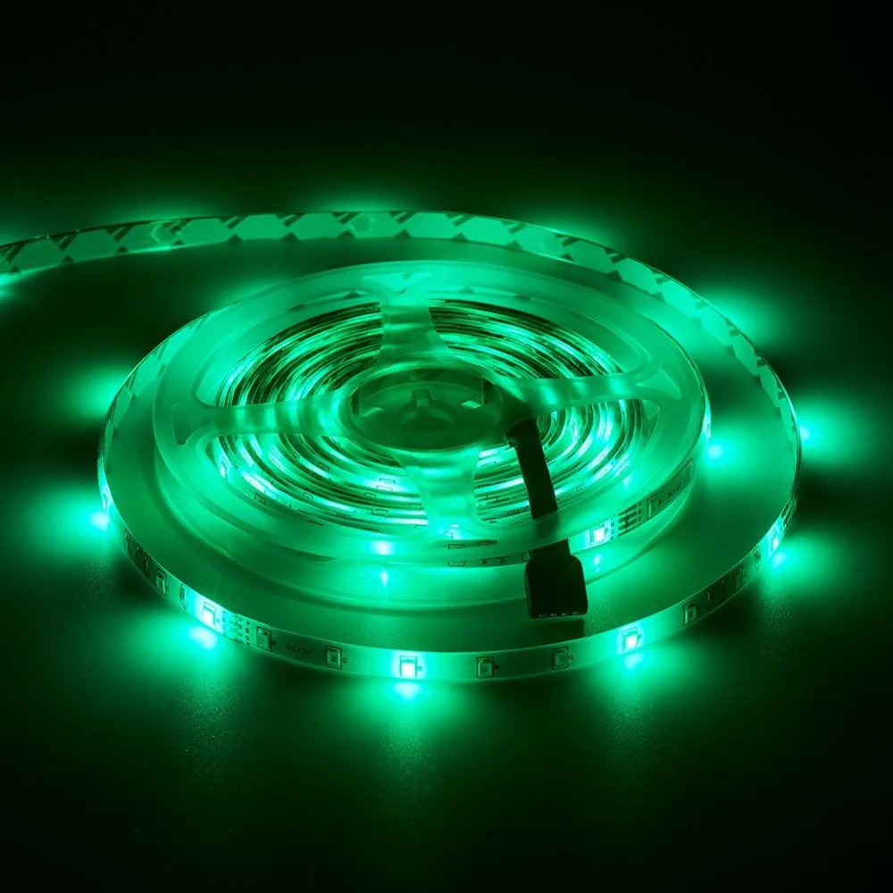 RGB гибкий светодиодный фонарь для автомобиля DC 12V Стайлинг Автомобильный интерьер атмосферные огни 1 комплект