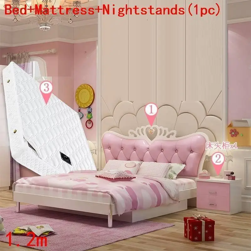 Number 2 Mebles mobles Hochbett, детская деревянная мебель для спальни, деревянная кровать Cama Infantil Muebles, детская кровать - Цвет: Number 2