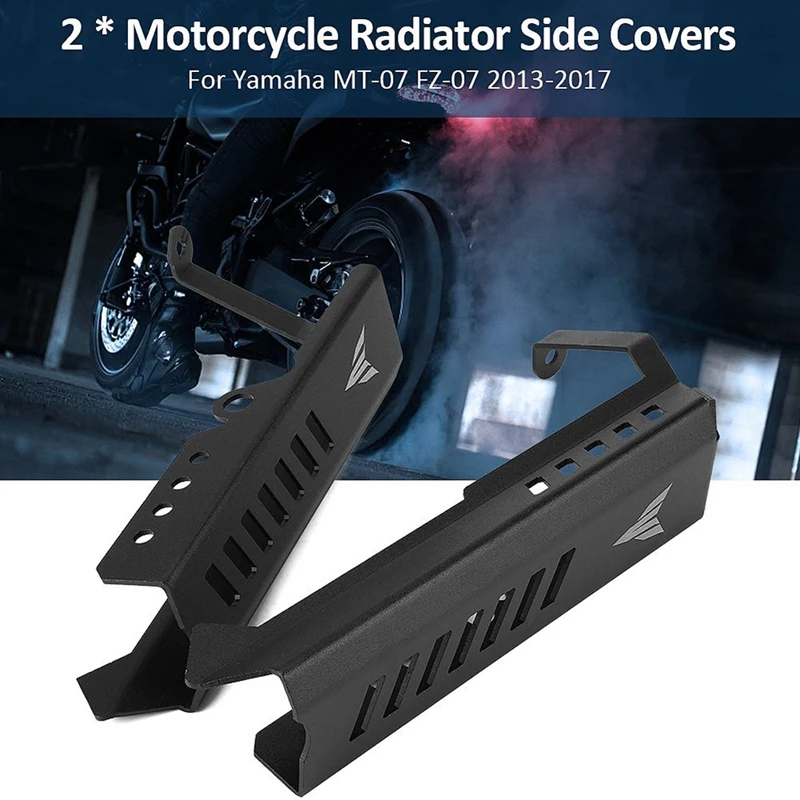 Для Yamaha Mt09 Fz09 Mt-09 Mt 09 Fz 09 Fz-09- мотоциклетные алюминиевые решетки радиатора защитные боковые крышки