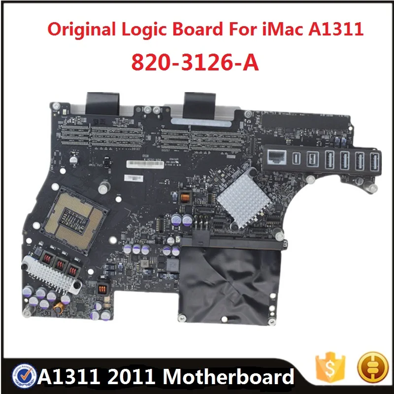 

Original A1311 Motherboard 820-3126-A For iMac 21.5'' Mid 2011 Logic Board System 639-2347 639-2348 Replacement Fully Tested