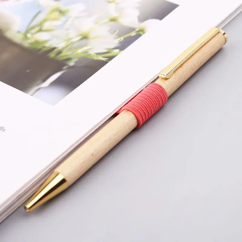 

3pcs Square Self-adhesive Leather Pen Clip Pencil Elastic Loop For Notebooks Journals Clipboards Pens Holder D5QC