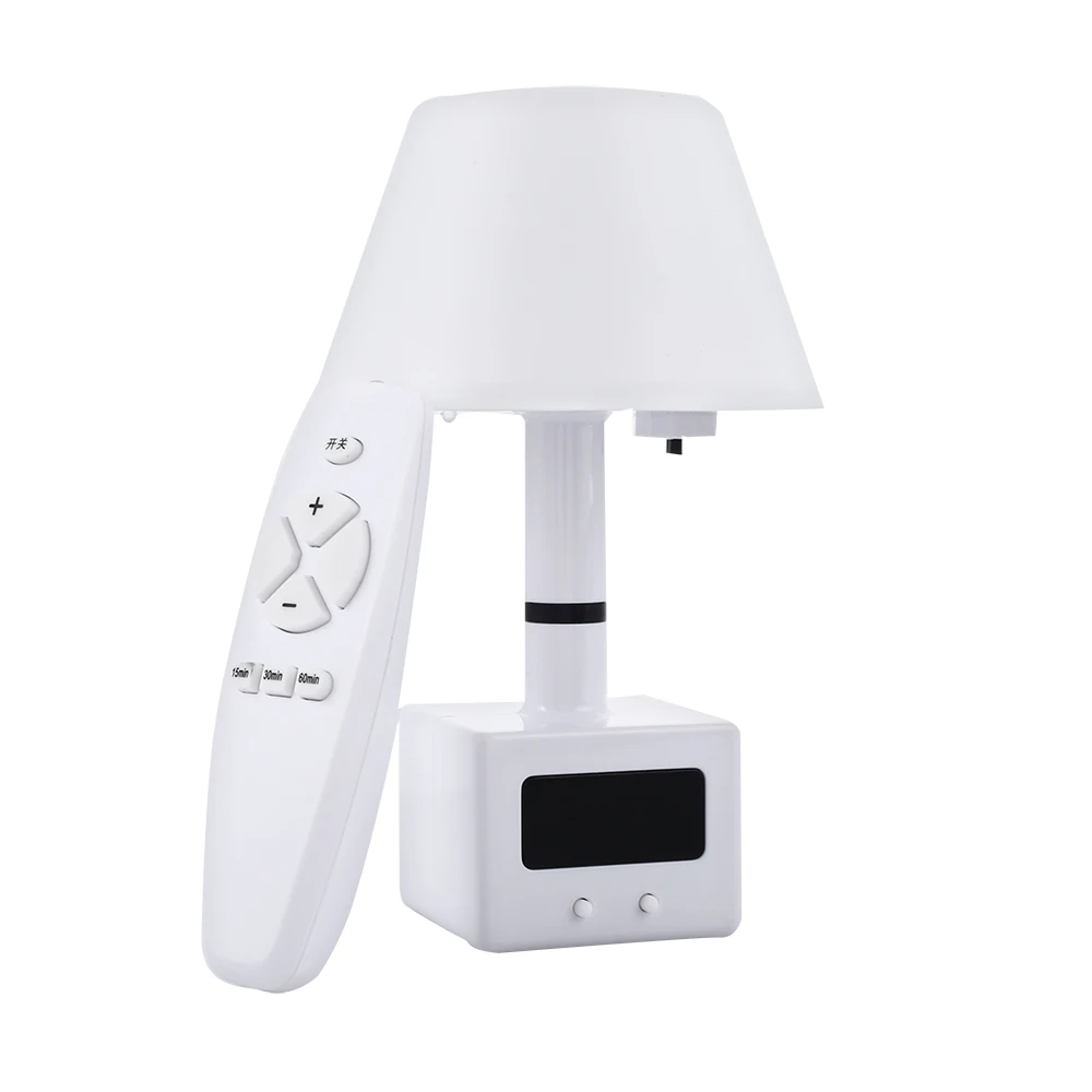 

LED Remote Control Desk Lamp Reading Light LED Booklight Home Decor Three-Step Timing Study Rechargeable