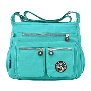 

Fashion Women Shoulder Bag Crossbody Bag Solid Color Water Repellent Nylon Bolsa feminina canvas Sale bolso mujer purse
