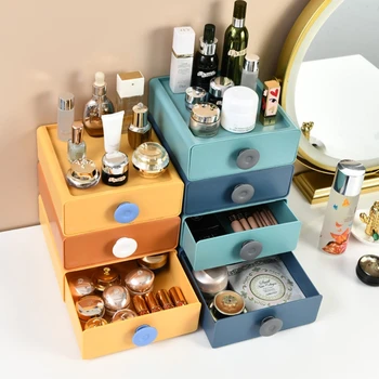 

Japanese Style Drawer Storage Box Stackable Desk Organizer Stationery Container