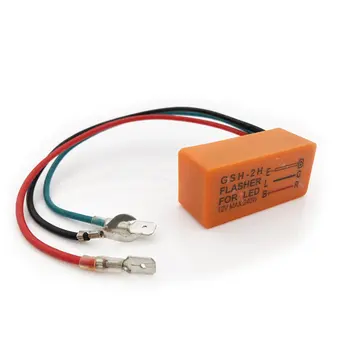 

Motorcycle Led Flash Relay Automobile And Motorcycle Universal Gsh-2h Flasher Motorcycle Multi-function Flasher Module