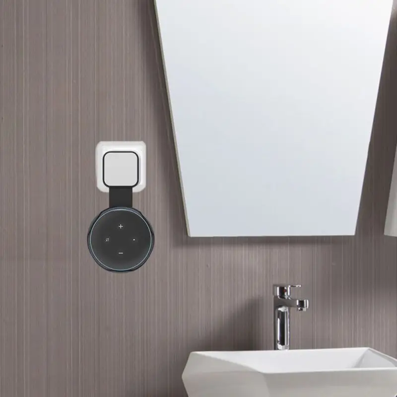 Для Echo Dot 3rd динамик настенное крепление, вешалка держатель для Alexa Echo dot(3rd Gen) Подставка для настенного монтажа держатель для кухни спальни