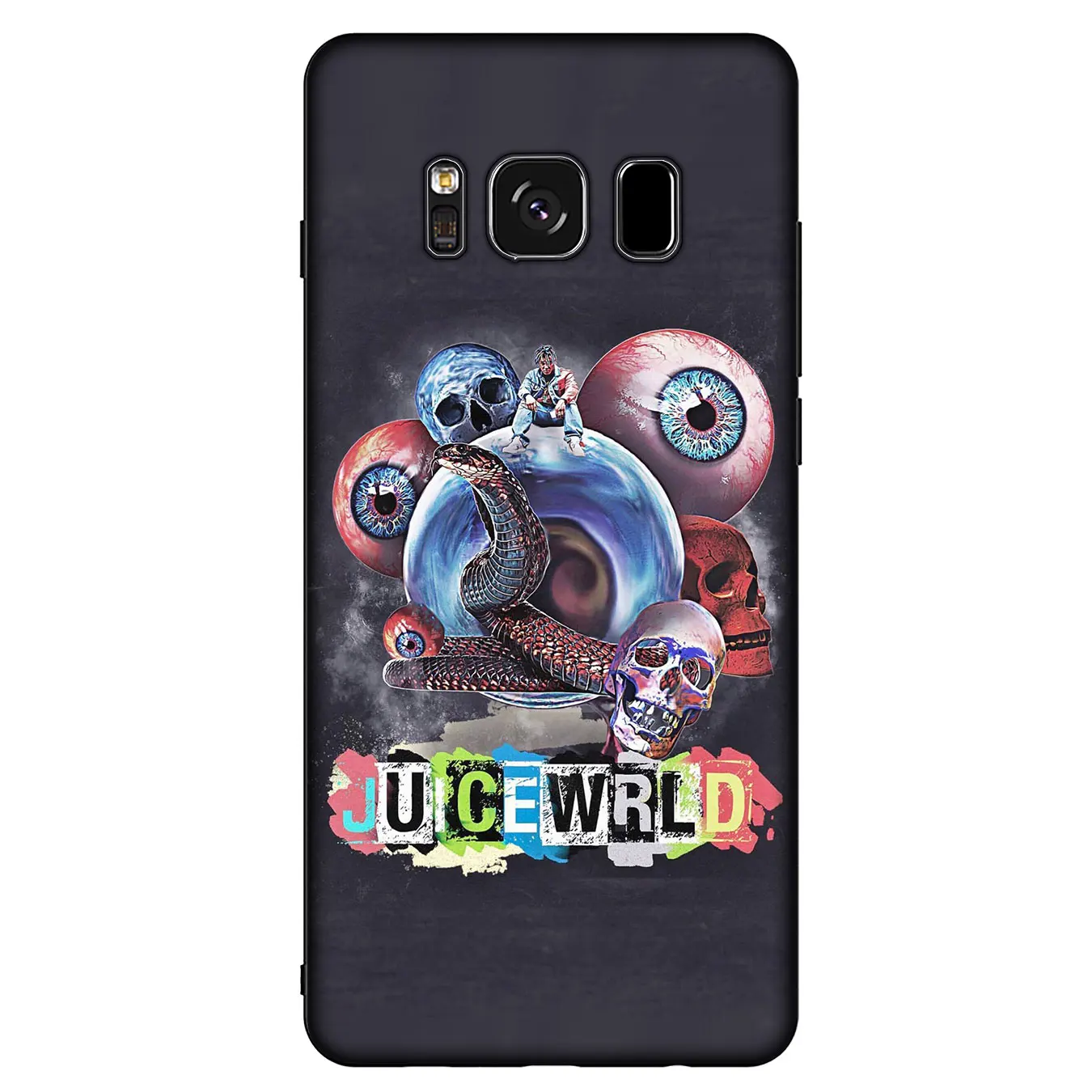 IYICAO сока WRLD Мягкий силиконовый чехол для телефона samsung Galaxy S10 E S9 S8 Plus S6 S7 Edge S10e TPU черный чехол - Цвет: 10