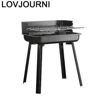 

Machine Portatil Grelha Para Churrasco Portable Rotisserie De Carbon Churrasqueira Parrilla Grill for Outdoor Barbacoa Barbecue