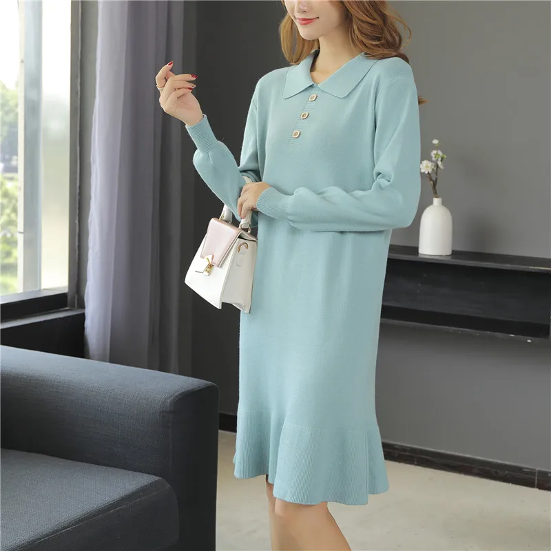 Женский свитер Blusas De Inverno Feminina 9332 настоящая фотография Новое вязаное платье с квадратным воротником для женщин 80- 2f, 9 рядов, 4 полки
