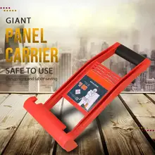 Porte panneau géant, planche de bois, charge de 80kg, porte panneau, pince, poignée en cloison sèche, couvre lit en contreplaqué pour le transport