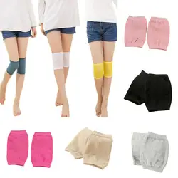 All-match Thermal Knee Sleeve Knee Brace Pad Women Plain Leg Warmer Protector