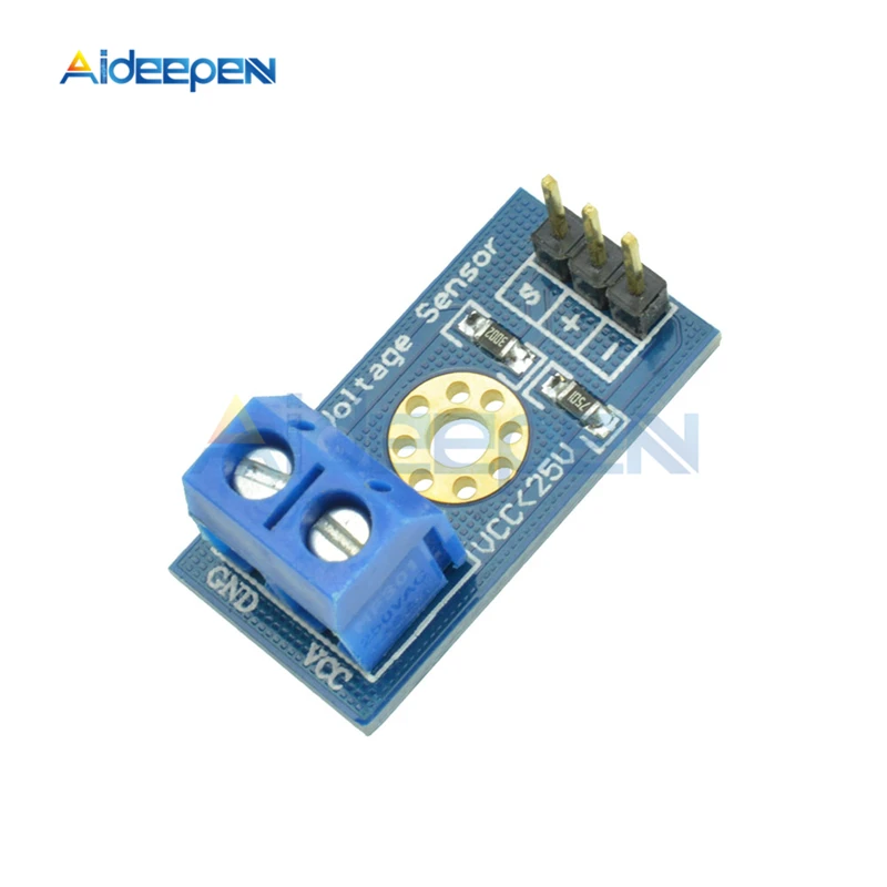 

5Pcs Standard Voltage Sensor Module Test Electronic Bricks For Robot For Arduino Principle Of Resistive Voltage Divider Design