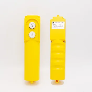 

COB-61DR Waterproof Hoist Crane Pendant Control Station Push Botton Emergency Stop Switch UP DOWN 2 Buttons 40UF