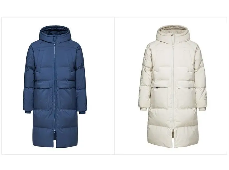 SEMIR новая одежда зимняя куртка мужская деловая длинная толстая зимняя куртка мужская однотонная модная верхняя одежда теплое длинное пальто