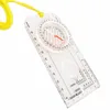 Drawing Scale Compass Folding Map Ruler Buckle Car Camping Hiking Pointing Guide Portable Handheld Compass #273325 ► Photo 3/6