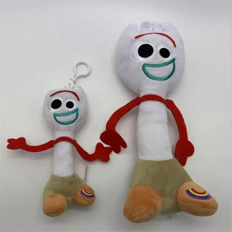 15-25 см Дисней фильм Pixar История игрушек 4 форки Вуди шериф Мягкая кукла плюшевые игрушки детские рождественские подарки