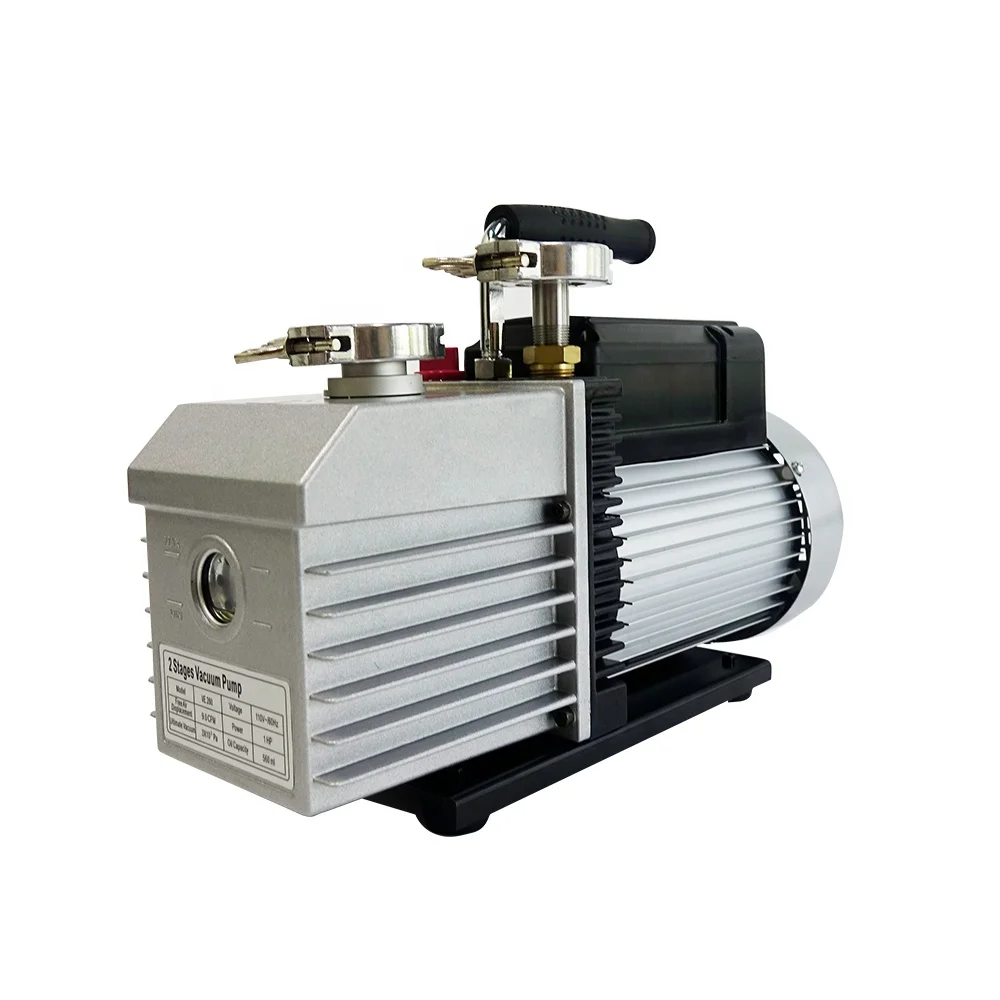 VE280 Mini 2 Dual Stage 1HP Oil Value Vacuum Pump 9CFM 0.5L