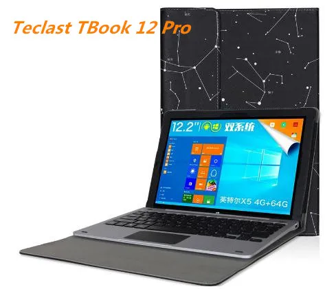 Модный PU чехол для 12,2 дюймов Teclast TBook 12 Pro tablet pc для Teclast TBook12 Pro Чехол