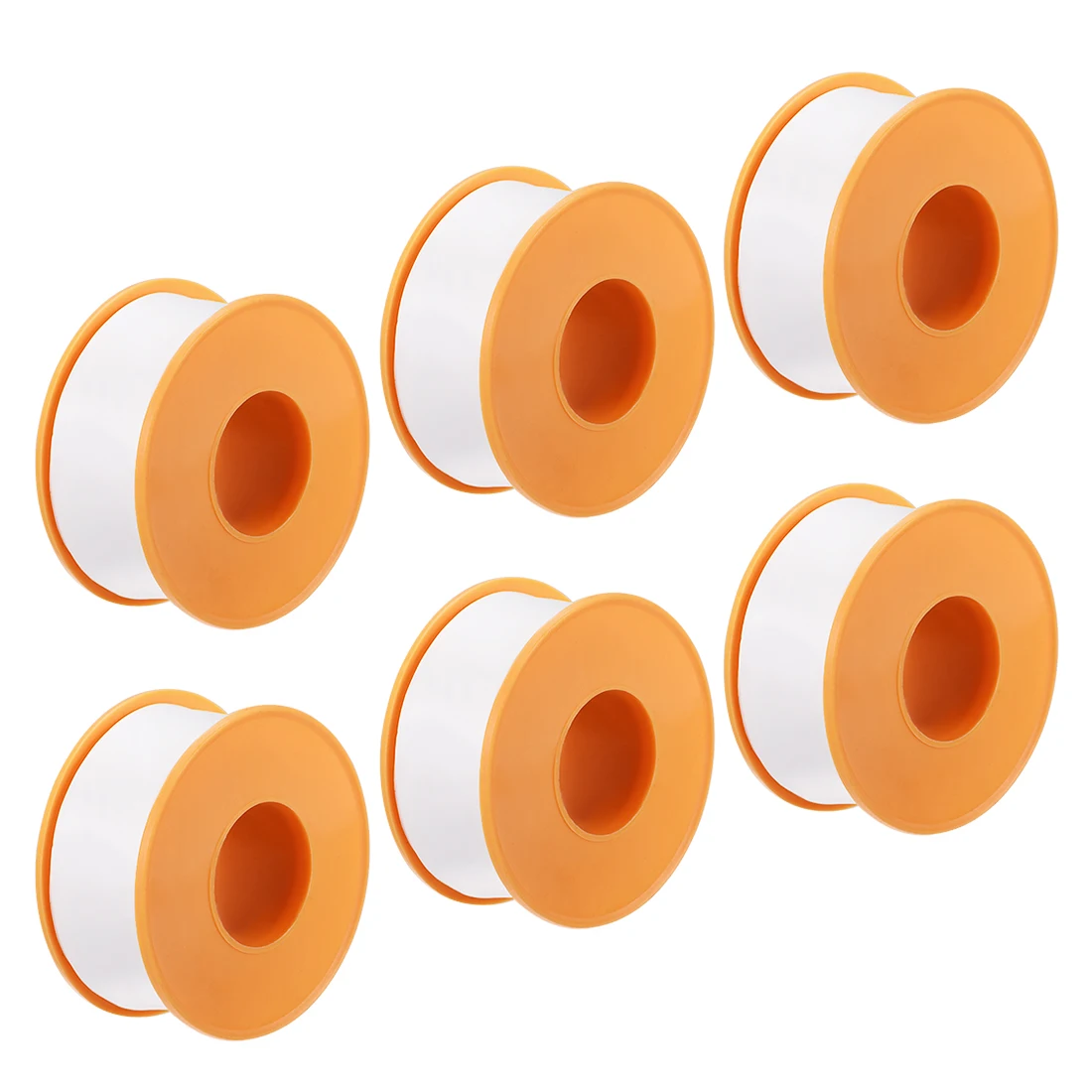 

6pcs PTFE Water Pipe Tape Oil-free Belt Sealing Band Fitting Thread Seal Tape Home Improvement Practical Tools Plumbing