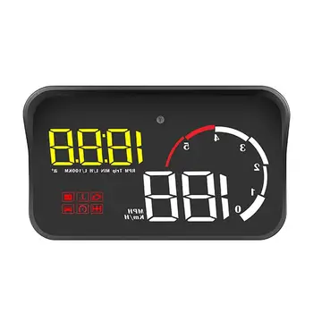 

HUD Head-Up Display Overspeed Warning Windshield Projector Alarm System For Car-styling Universal Hud Display Dropshipping