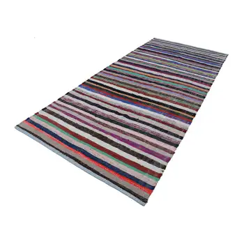 

156x365 Cm Multicolor Handmade Anatolian Rugs Rug-5x12 Ft