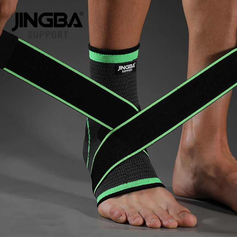 3D Nylon Bandage Ankle Support Protector Football Basketball Ankle Brace 1PCS-fitness ankle straps,ankle straps,ankle support,ankle wrist cuffs,ankle support brace