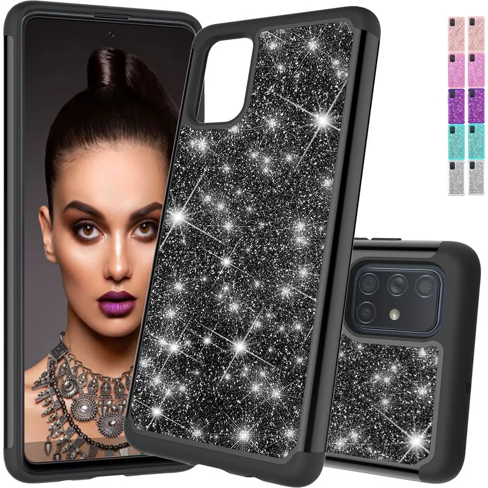 Блестящий чехол для телефона девочек задняя крышка iPhone 11 Pro Max X XR XS мягкий гелевый