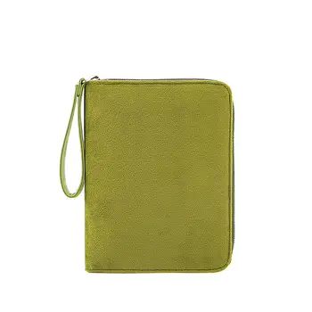 

Soft Cover Zipper Bag Style Journal DIY Diary 128 Sheets A6 Undated Daily Planner Gift