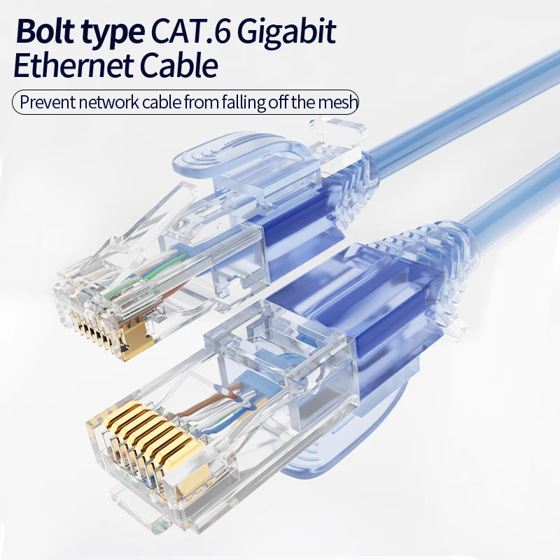 Сетевой кабель Cat6 компьютерный провод штекер маршрутизатора rj45 тип