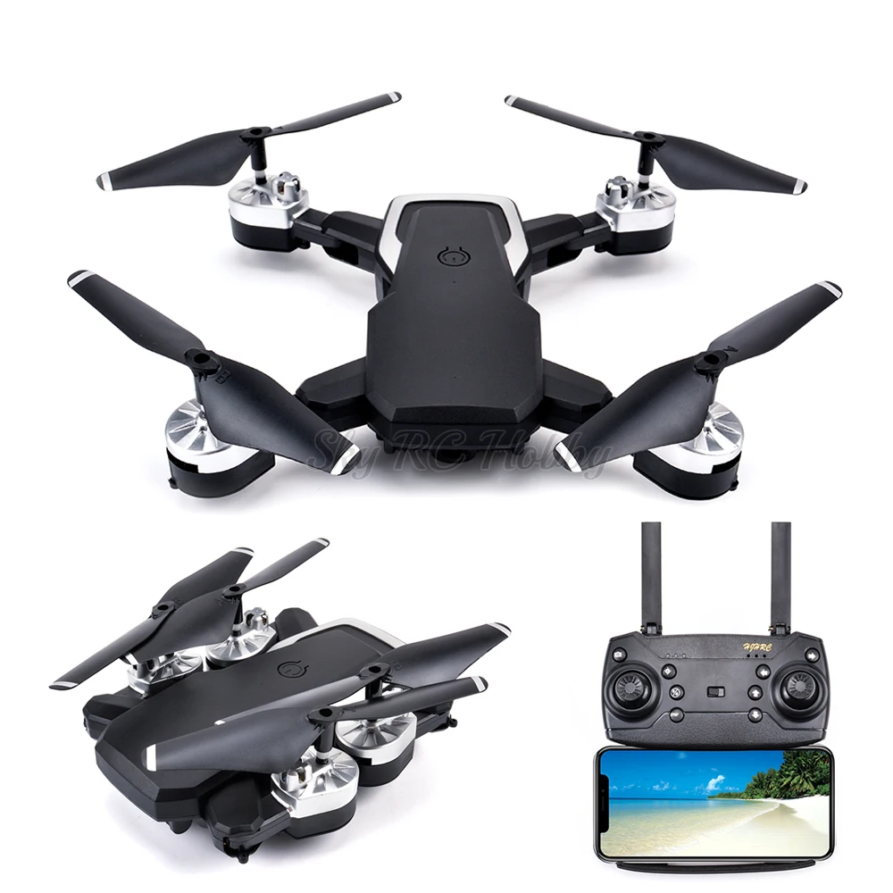 Best Drone 4K with HD Camera WIFI 1080P Camera Follow Me RC Quadcopter