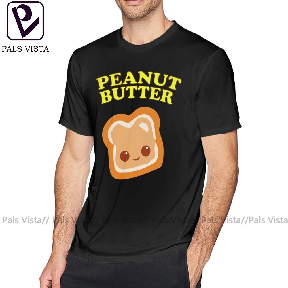 Арахис футболка пара арахисовое масло и желе смешные 100 хлопковая большие