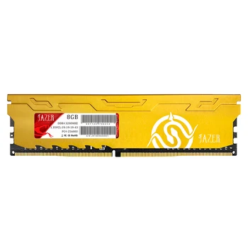 

JUHOR PC Memory DDR4 8GB 3200MHz 1.35V 288 Pin PC Computer Desktop Module Ram Heat Sink Memory Stick Support XMP2.0