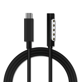 

1.5m USB C Type C Power Supply PD Charger Adapter 3A Fast Charging Cable 65W Type-C Cord for Microsoft Surface Pro 1/ 2 Tablet